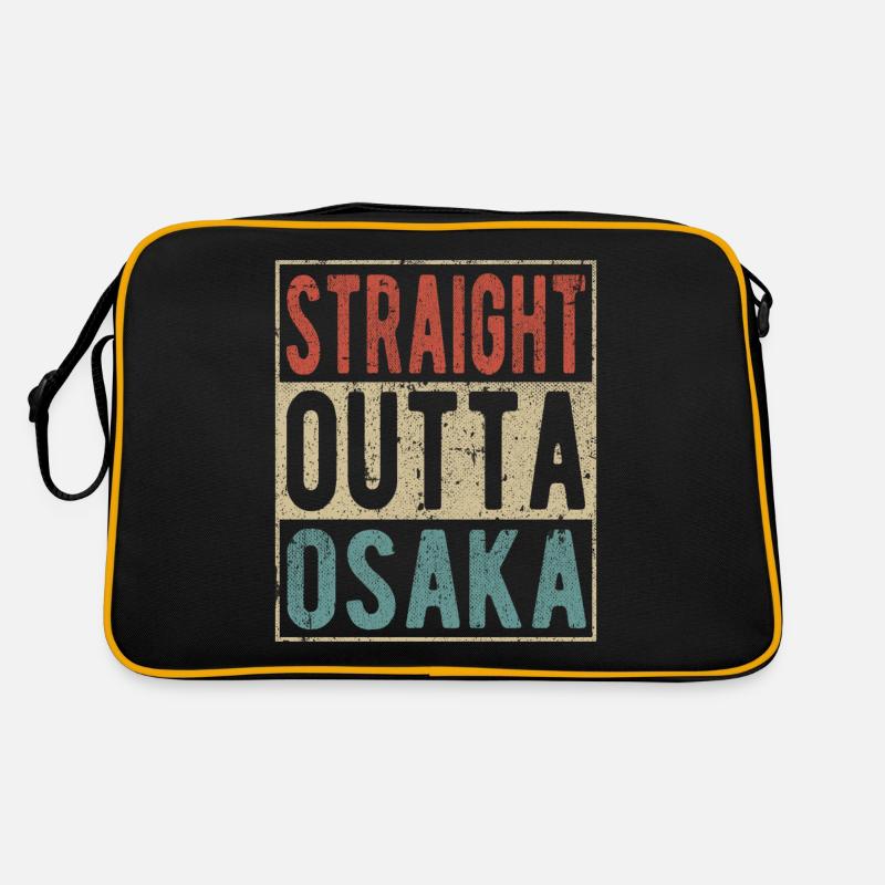 Straight Outta Osaka Retro Tasche