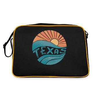 Texas - Retro Bag - black/gold - Back