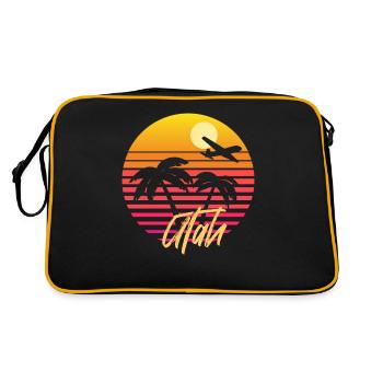 Utah - Retro Bag - black/gold - Back