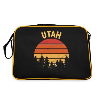 Utah - Retro Bag - black/gold - Back