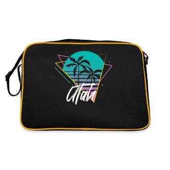 Utah - Retro Bag - black/gold - Back