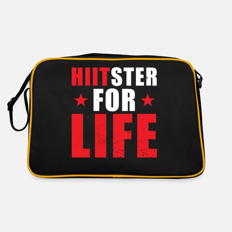 Hiit Entraînement Motivation HIIT Hard Train Sac Retro