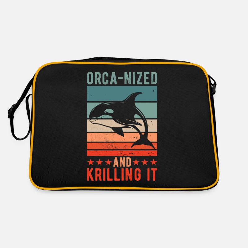 Orca-nisé et krilling Sac Retro