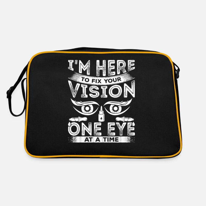 Ophtalmologiste Corrigez votre vision Opticiens Sac Retro