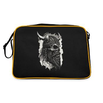 Guerrier viking Valhalla Guerrier nordique - Sac Retro - noir/or - Dos