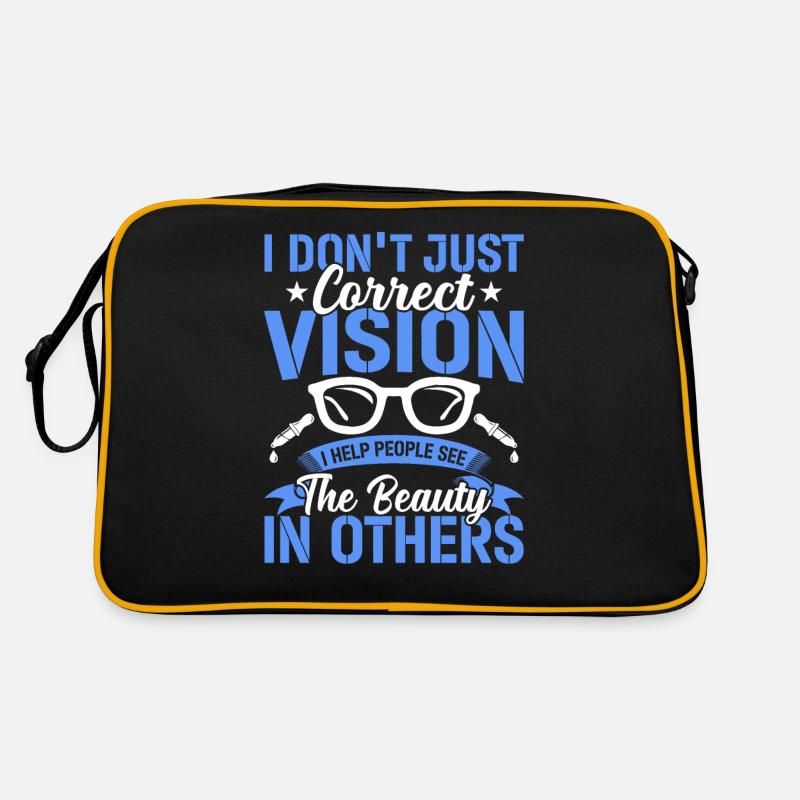 Ophthalmologist Correct vision Optician Retro Bag