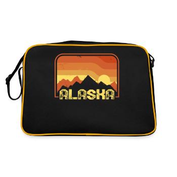 Alaska - Sac Retro - noir/or - Dos
