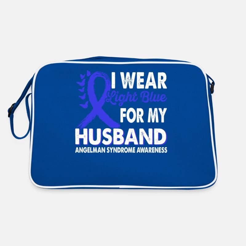 Portez du bleu clair pour prendre conscience de la Sac Retro