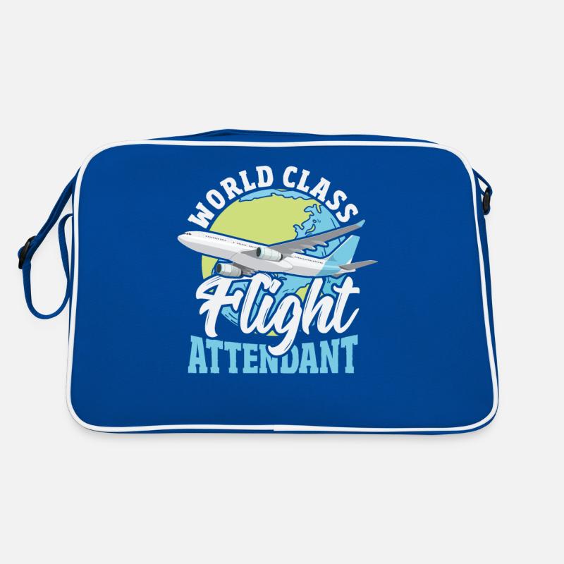 Aviation d’agent de bord de classe mondiale Sac Retro