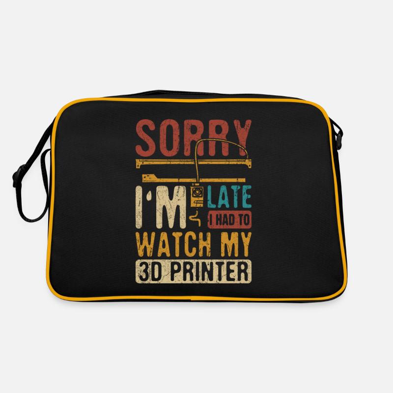 3D Printing 3D Printer Retro Design Slice Print Retro Bag