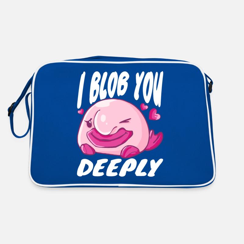 Blobfish Costume - Ugly Blob Fish Face - Retro Bag