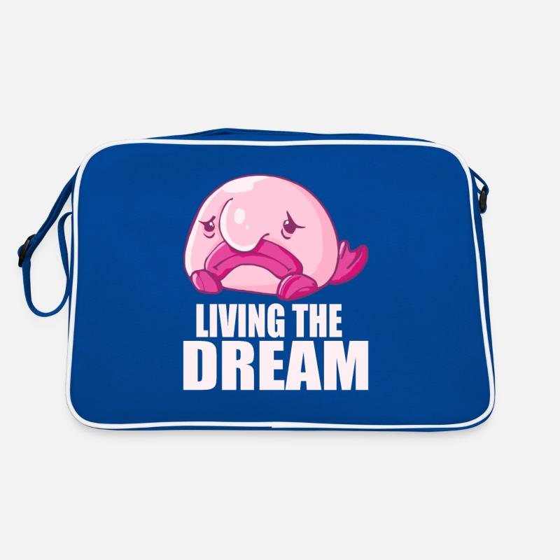 Blobfish Costume - Ugly Blob Fish Face - Retro Bag