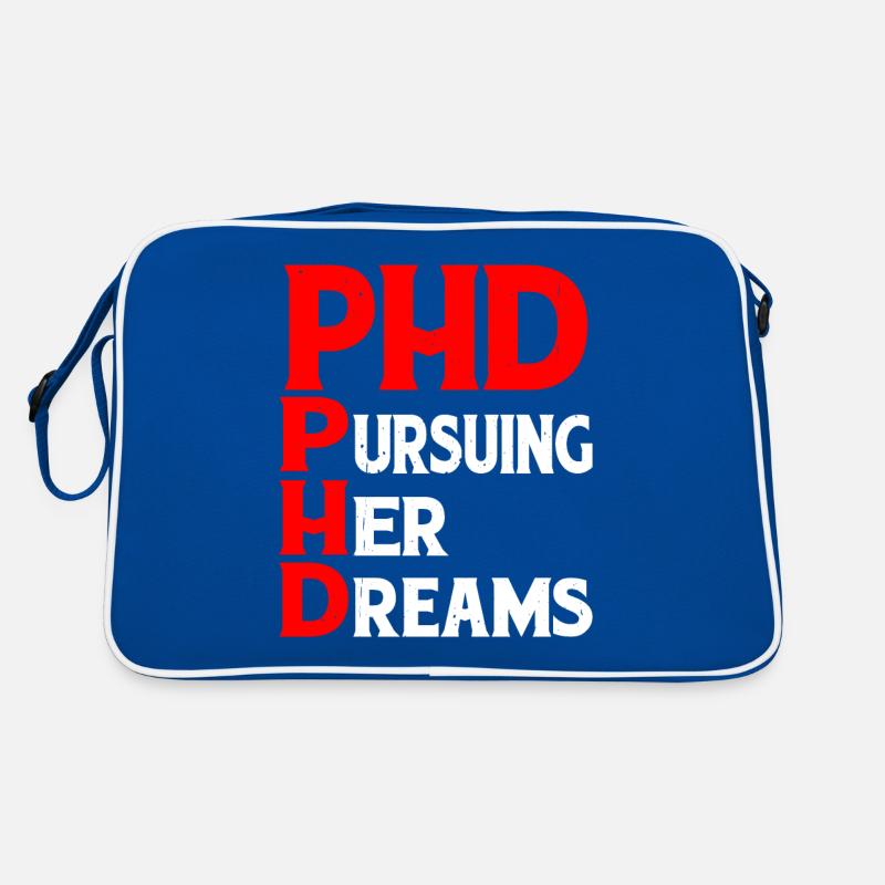 Ph.D. Poursuivre ses rêves 8 Sac Retro