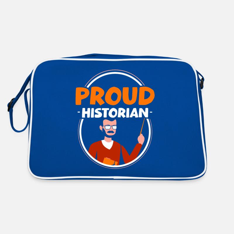 Stolzer Historiker Geschichte Beruf Historik Retro Tasche