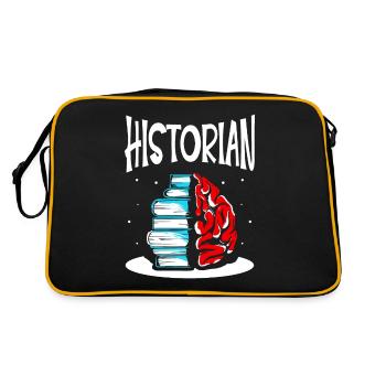 Historian History Teacher History History - Retro Bag - black/gold - Back