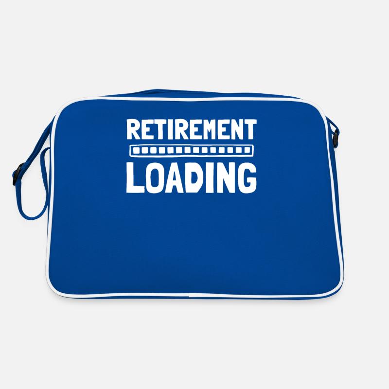 Rentner Rente Retirement Loading Retro Tasche