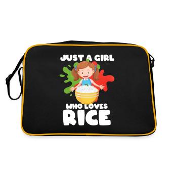 Rice - Retro Bag - black/gold - Back