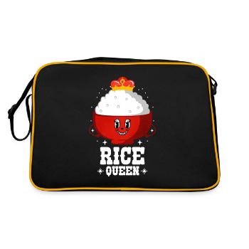 Rice - Retro Bag - black/gold - Back