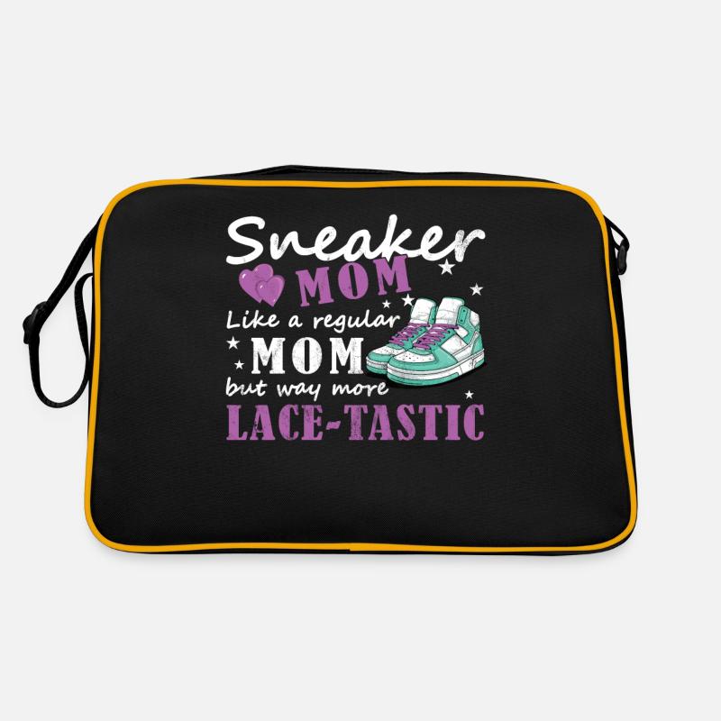 "Sneaker Mom" Lustiger Schuh Retro Tasche