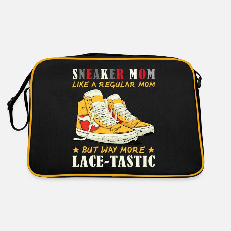 "Sneaker Mom" Lustiger Schuh Retro Tasche