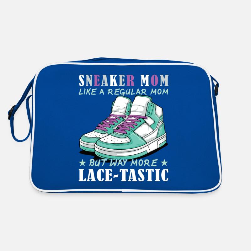 "Sneaker Mom" Funny Shoe Retro Bag