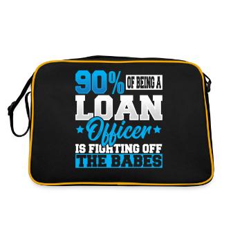 90 % du travail d’un intermédiaire de crédit consiste en : - Sac Retro - noir/or - Dos