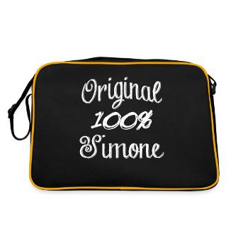 Original 100% Simone - Sac Retro - noir/or - Dos