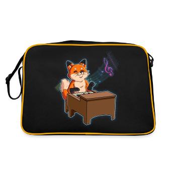 Fuchs Pianiste - Sac Retro - noir/or - Dos