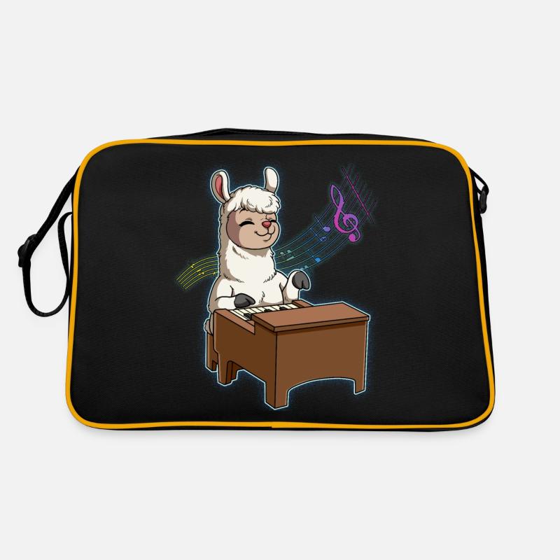 Lama Piano Player Retro Bag
