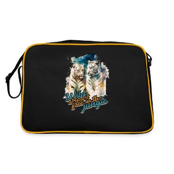J’ai une cuisine parce qu’elle est venue avec la maison - - Sac Retro - noir/or - Dos