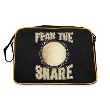 Peur du piège - Sac Retro - noir/or - Dos