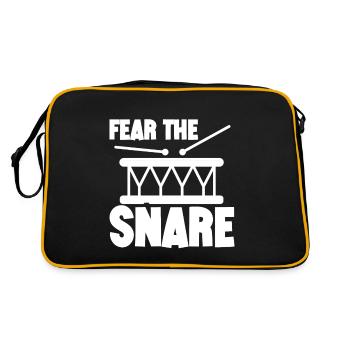 Fear The Snare 4 - Sac Retro - noir/or - Dos