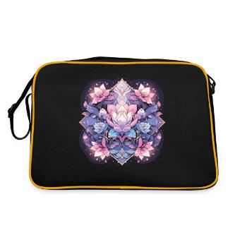 Méditation - Sac Retro - noir/or - Dos