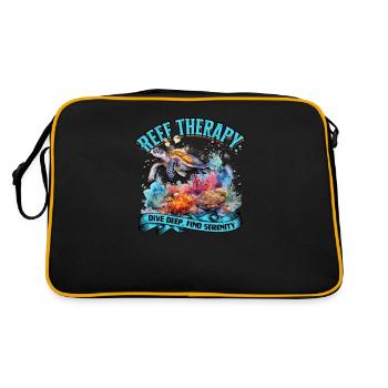 Reef therapy: Dive deep, find serenity - Reef - Retro Bag - black/gold - Back