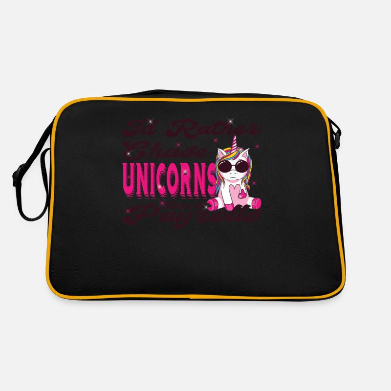 Je préfère chasser les licornes que Sac Retro