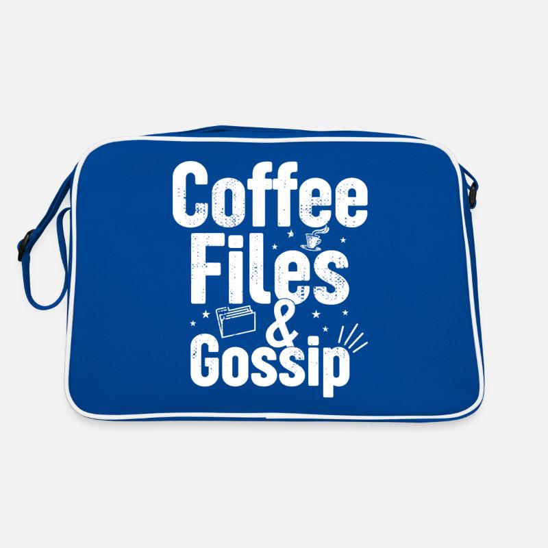 Café, dossiers et potins - Agent RH Sac Retro