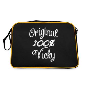 Original 100% Vicky - Sac Retro - noir/or - Dos