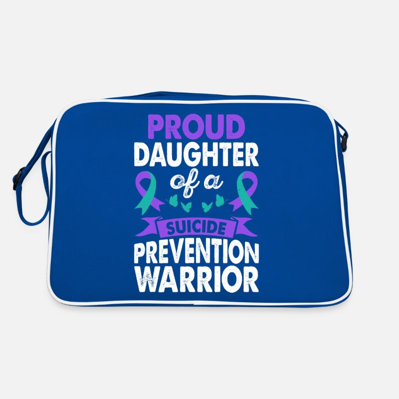 Fille du guerrier de la prévention du suicide Sac Retro