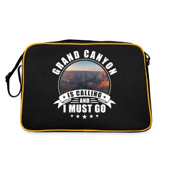 Grand canyon Souvenir Grand canyon Appels - Sac Retro - noir/or - Dos