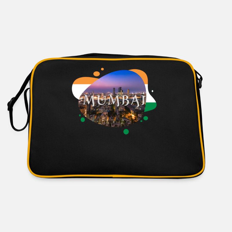 Mumbai Inde Souvenir Sac Retro