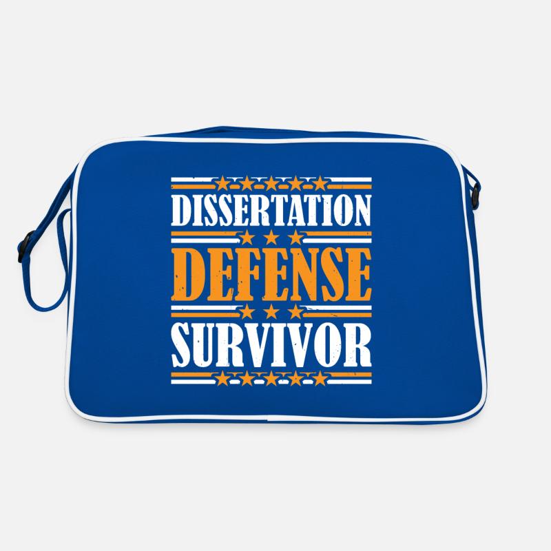 Dissertation Defense Survivor 9 Retro Tasche