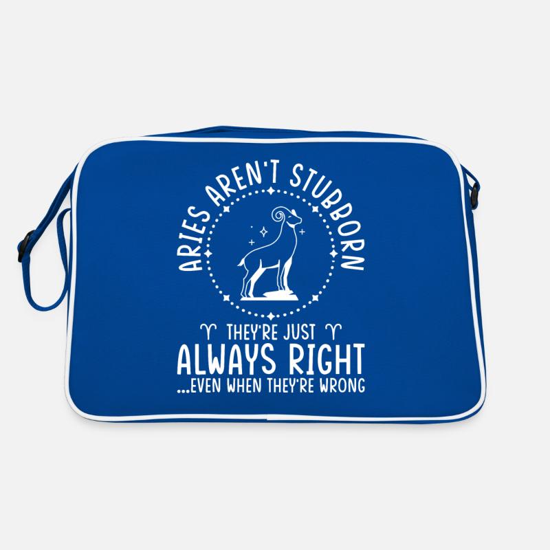 Widder Sternzeichen Astrologie Horoskop Widder Retro Tasche