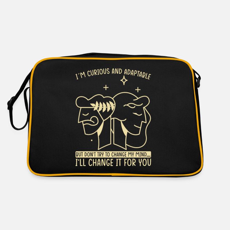 Zwillinge Sternzeichen Astrologie Horoskop Retro Tasche
