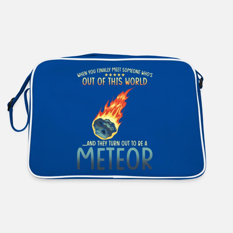 Météorologue Météorologie Météorite Météore Sac Retro