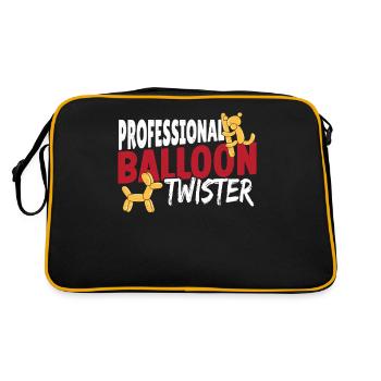 Professional Balloon Twister Balloon Twisting - Retro Bag - black/gold - Back