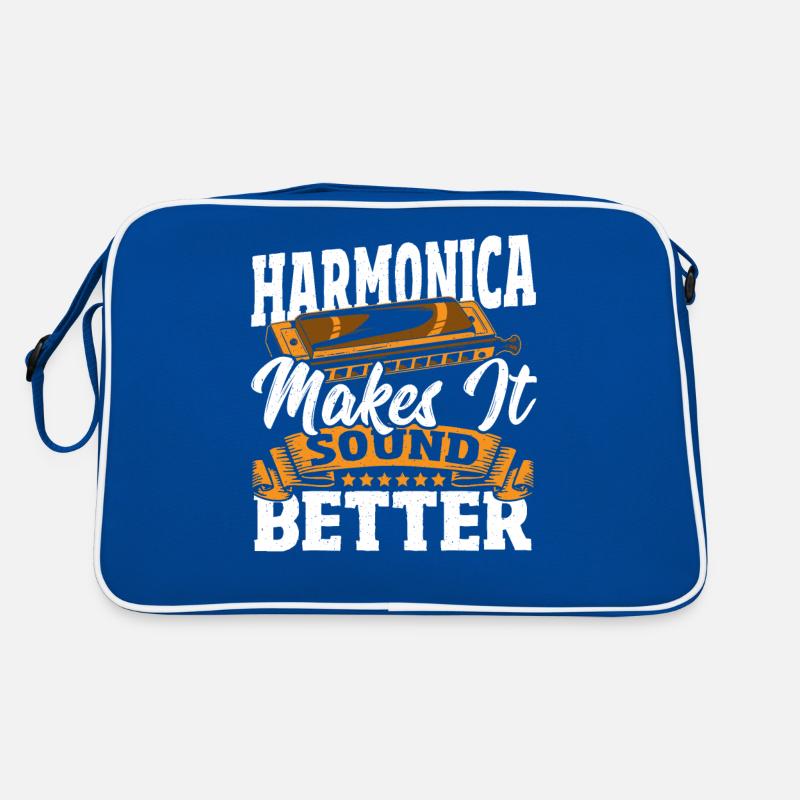 L’harmonica le rend meilleur son Sac Retro