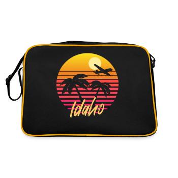 Idaho - Sac Retro - noir/or - Dos