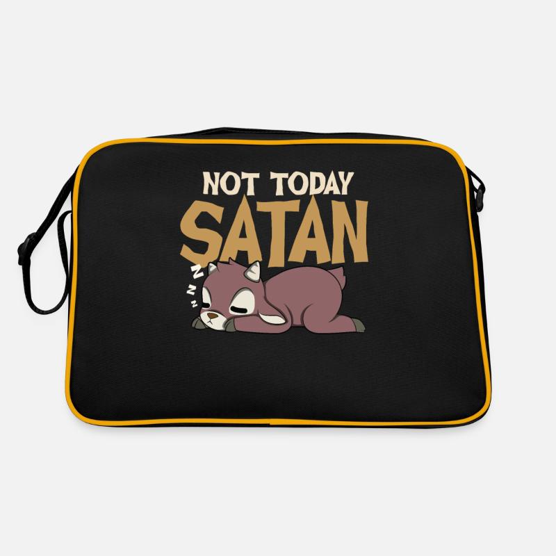 Not today, Satan Retro Bag
