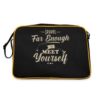Voyage Dicton - Sac Retro - noir/or - Dos