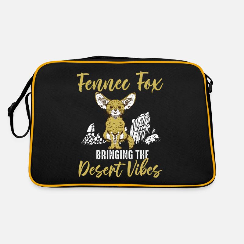 Fennec Foxes Desert Vibes Fennec Fox Propriétaire Sac Retro